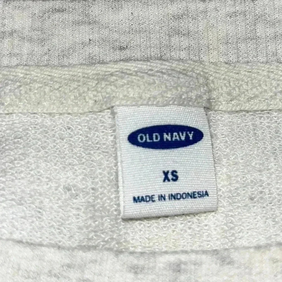 Old Navy Sweatshirt with hot pink neon embroidered palm tree on front - Picture 7 of 11